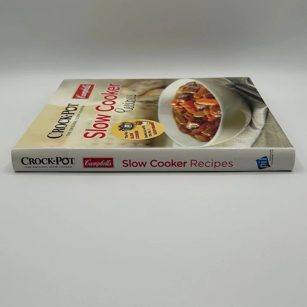 Crock-Pot Campbell's Slow Cooker Recipes Hardcover Cookbook 150+ Recipes Comfort